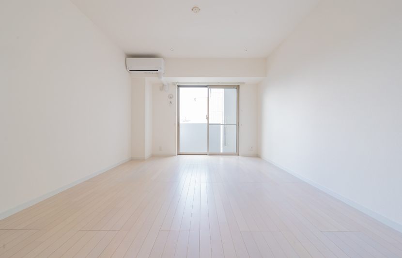 白を基調といたシンプルなお部屋です。