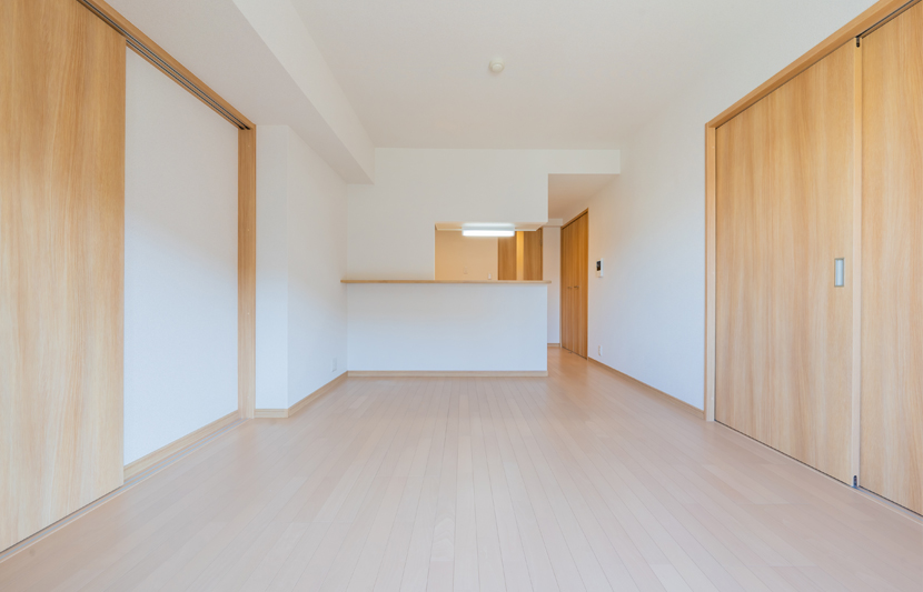 ナチュラルシンプルな内装で温かみのあるお部屋です。